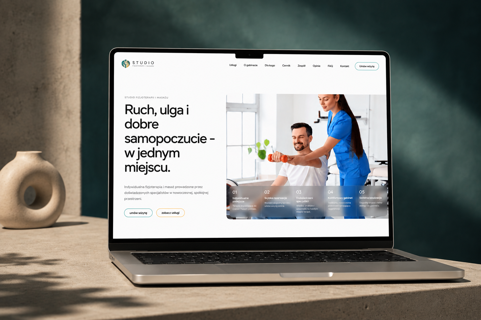 Studio fizjoterapii i masażu